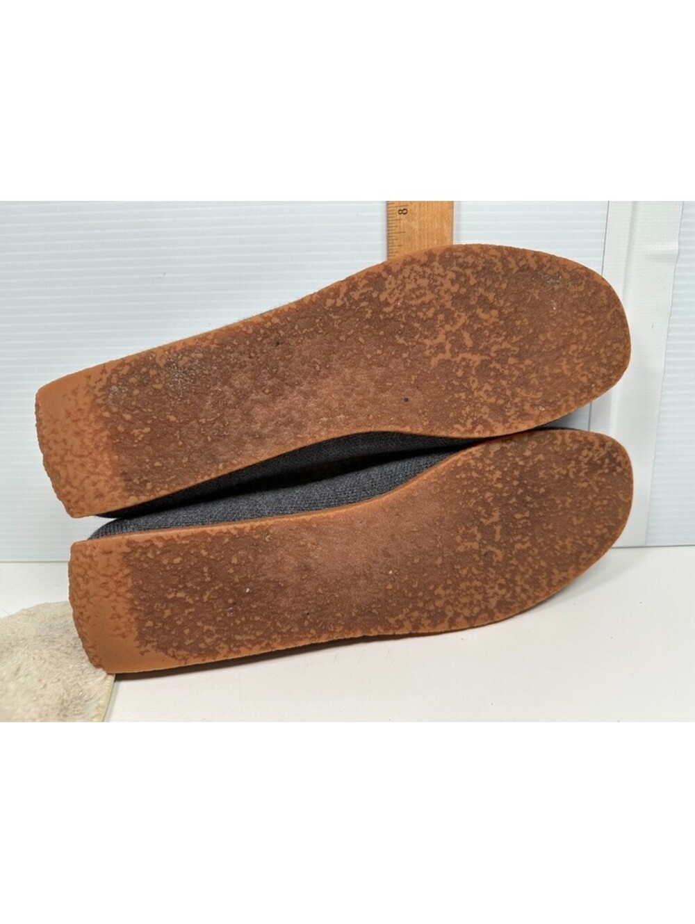 Rothy's Slipper Womens Size 11 The Scuff Gray Merino Wool Casual Slip On Shoes - Picture 12 of 16